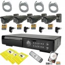 Kit AVTECH 4 c&aacute;maras + VCR de 500Gb