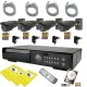 Kit AVTECH 4 cámaras CCD Sony + VCR de 500Gb