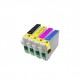 Paquete 4 cartuchos compatibles EPSON 611+612+613+614