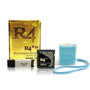 Adaptador R4I GOLD SDHC Revolution para NDSi/NDSL/NDS V1.4