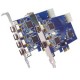 IOI Tarjeta IEEE1394A 4 puertos 400Mbits PCIExpress 2 chip TI